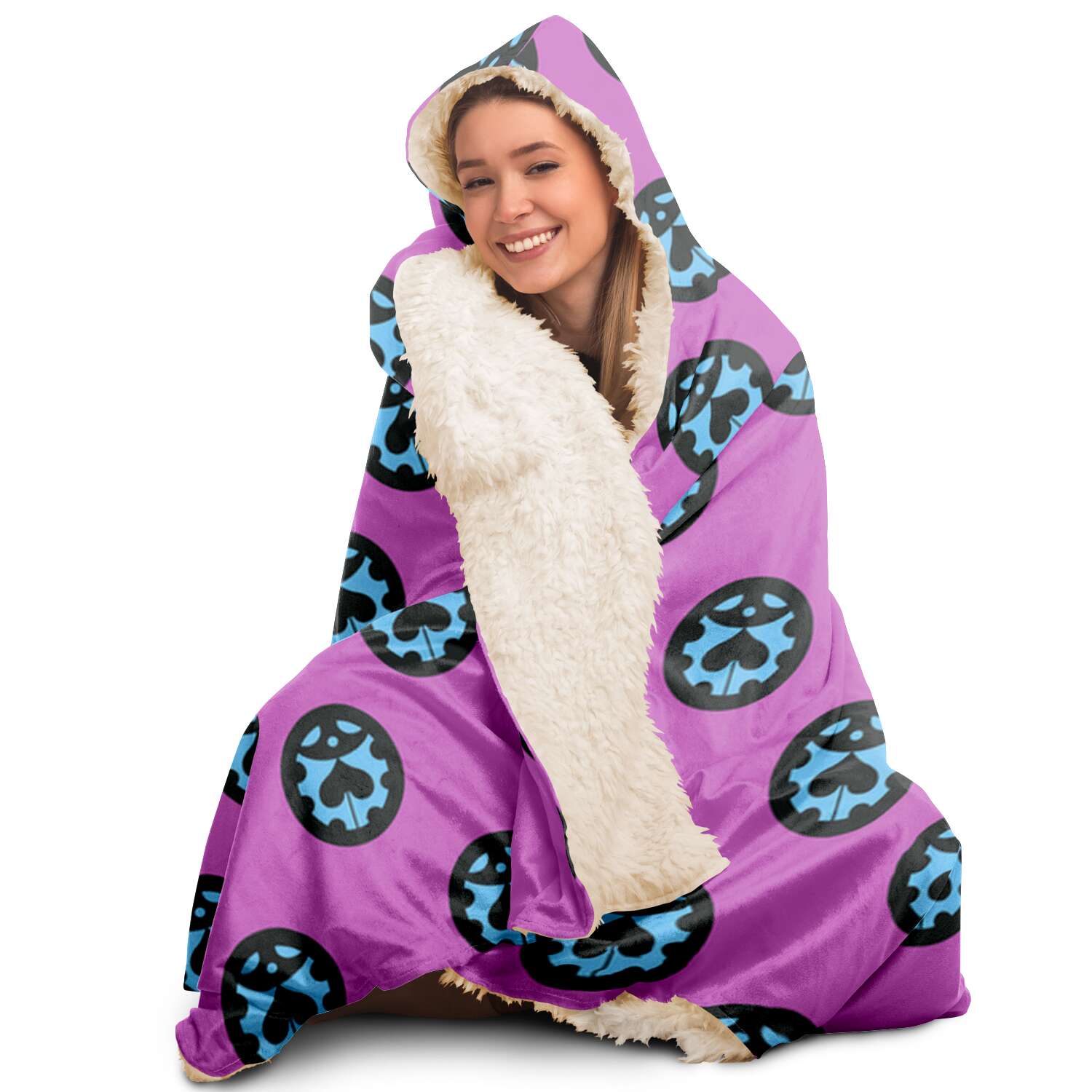 07d25ea71fe598acbcfecd138b1e725a hoodedBlanket view6 - JoJo's Bizarre Adventure Store