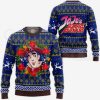 1104 AOP Jojo Characters Ugly Xmas VA Jonathan Joestar 3 MK sweatshirt F 2BB - JoJo's Bizarre Adventure Store