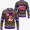 1104 AOP Jojo Characters Ugly Xmas VA Josuke Higashikata 3 MK sweatshirt F 2BB - JoJo's Bizarre Adventure Store