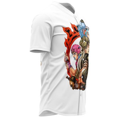 23b8f53397f005908e1a5854d9e7d800 baseballJersey right WB NT - JoJo's Bizarre Adventure Store