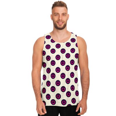 4691b4b87eb65c1a9186f03942cf342e tankTop male front - JoJo's Bizarre Adventure Store