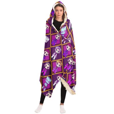 4f222f3d939c516519eba07b067616e2 hoodedBlanket view2 - JoJo's Bizarre Adventure Store