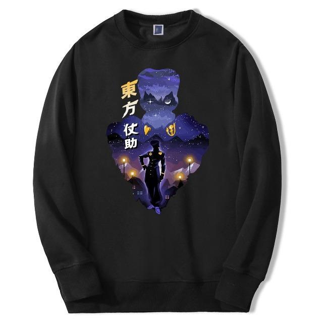 JJBAJosukeHigashikataPoseSweatshirt 6c30e1c7 83dd 4b8b bdae 8bb5d6e60c76 - JoJo's Bizarre Adventure Store