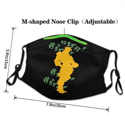 JoJo sBizarreAdventureDioBrandoFaceMaskAdjustable 24524b78 c67f 4598 89c1 ef1804b4b096 - JoJo's Bizarre Adventure Store