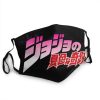 JoJo sBizarreAdventureLogoFaceMask afb47d7f c214 45cd a0dd b366c5a04e39 - JoJo's Bizarre Adventure Store