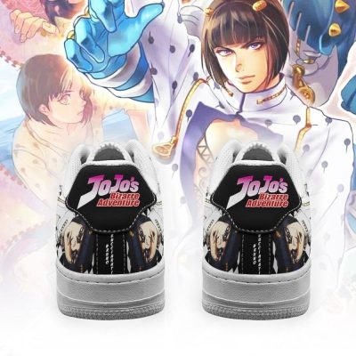 bruno bucciarati air force sneakers jojo anime shoes fan gift idea pt06 gearanime 3 - JoJo's Bizarre Adventure Store