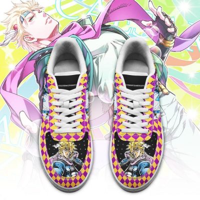 caesar anthonio zeppeli air force sneakers jojo anime shoes fan gift idea pt06 gearanime 2 - JoJo's Bizarre Adventure Store