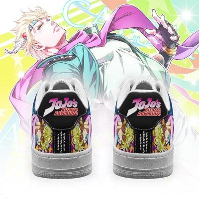 caesar anthonio zeppeli air force sneakers jojo anime shoes fan gift idea pt06 gearanime 3 - JoJo's Bizarre Adventure Store
