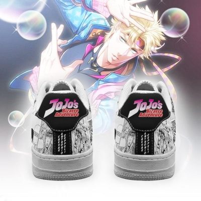 caesar zeppeli air force sneakers manga style jojos anime shoes fan gift pt06 gearanime 3 - JoJo's Bizarre Adventure Store