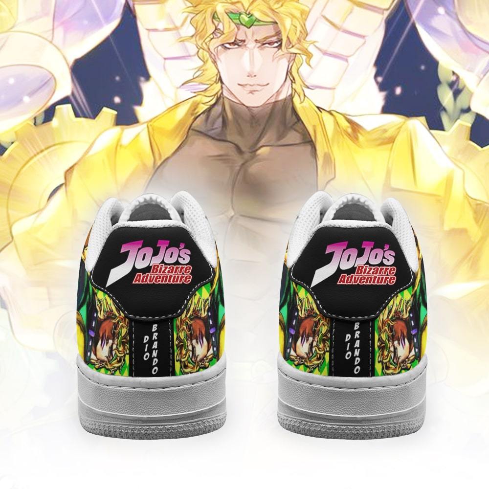 dio brando air force sneakers jojo anime shoes fan gift idea pt06 gearanime 3 - JoJo's Bizarre Adventure Store