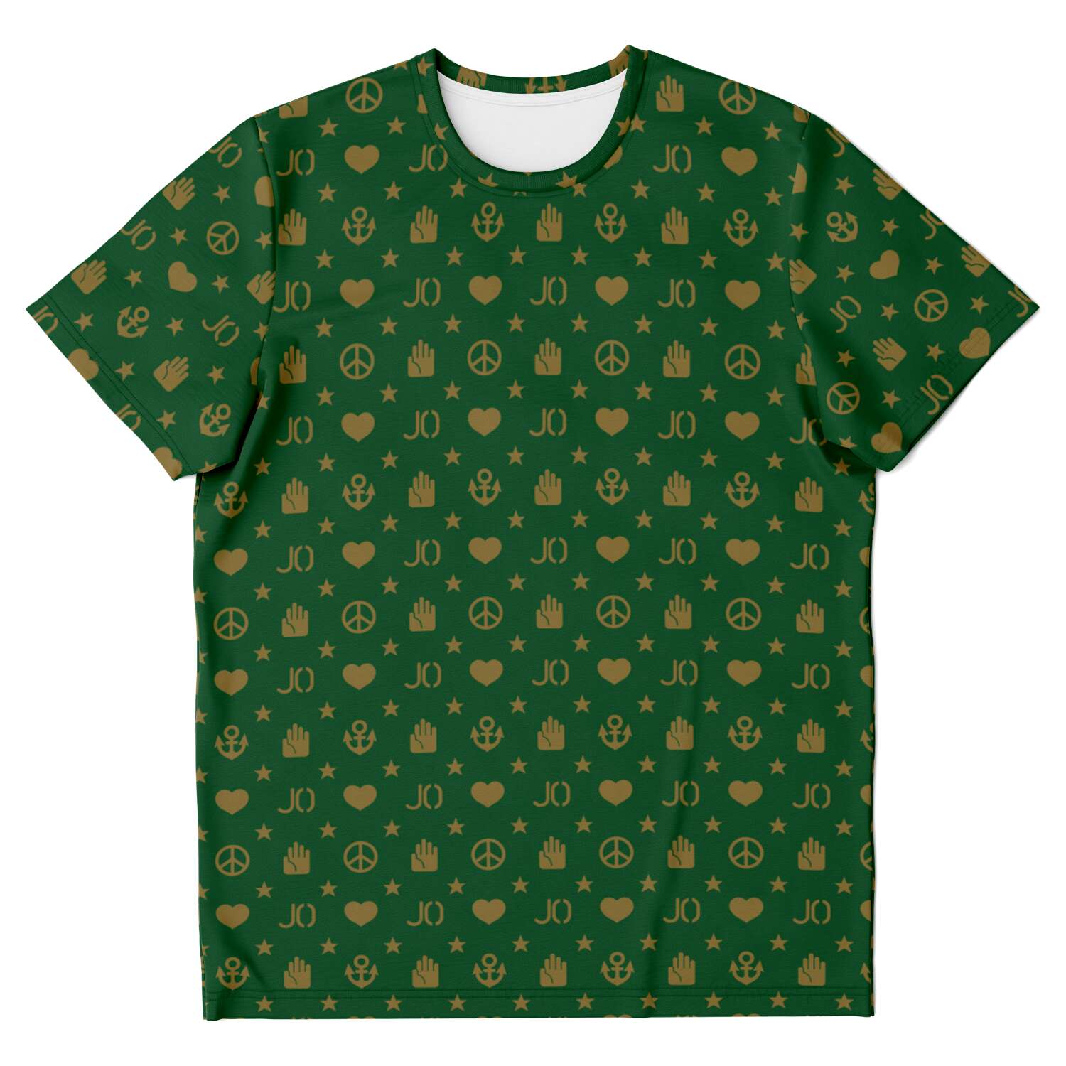 e1510c292bdb0be4a13300b7d2eaa7fe unisexTshirt flat front - JoJo's Bizarre Adventure Store