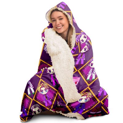 e62bdc10c69450cb7b098da54da3a004 hoodedBlanket view6 - JoJo's Bizarre Adventure Store