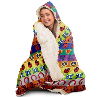 f7d8ee25b77059d6ba8177f3e5b883e3 hoodedBlanket view6 - JoJo's Bizarre Adventure Store