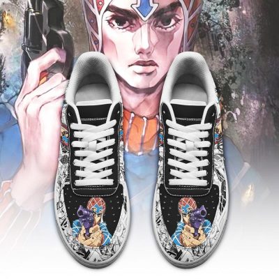 guido mista air force sneakers manga style jojos anime shoes fan gift pt06 gearanime 2 - JoJo's Bizarre Adventure Store