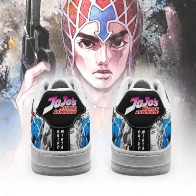 guido mista air force sneakers manga style jojos anime shoes fan gift pt06 gearanime 3 - JoJo's Bizarre Adventure Store