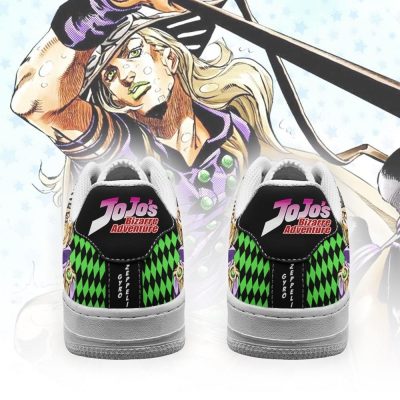 gyro zeppeli air force sneakers custom jojos anime shoes fan gift idea pt06 gearanime 3 - JoJo's Bizarre Adventure Store