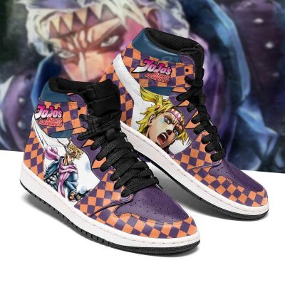 jojos bizarre adventure jordan sneakers caesar anthonio zeppeli shoes gearanime 2 - JoJo's Bizarre Adventure Store