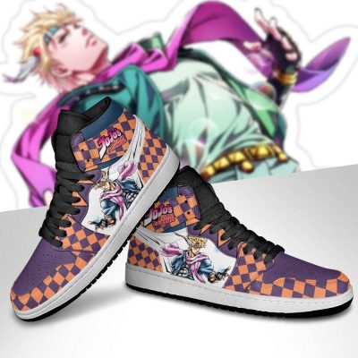 jojos bizarre adventure jordan sneakers caesar anthonio zeppeli shoes gearanime 5 - JoJo's Bizarre Adventure Store