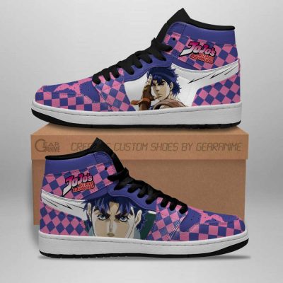 jojos bizarre adventure jordan sneakers jonathan joestar anime shoes gearanime 2 - JoJo's Bizarre Adventure Store