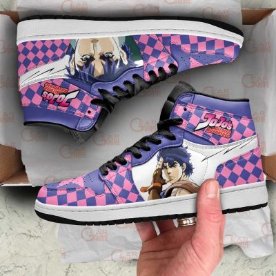 jojos bizarre adventure jordan sneakers jonathan joestar anime shoes gearanime - JoJo's Bizarre Adventure Store