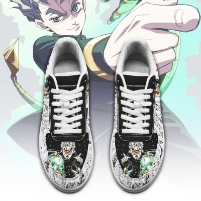 koichi hirose air force sneakers manga style jojos anime shoes fan gift idea pt06 gearanime 2 - JoJo's Bizarre Adventure Store