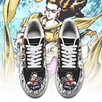 lisa lisa air force sneakers manga style jojos anime shoes fan gift pt06 gearanime 2 - JoJo's Bizarre Adventure Store