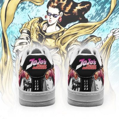 lisa lisa air force sneakers manga style jojos anime shoes fan gift pt06 gearanime 3 - JoJo's Bizarre Adventure Store