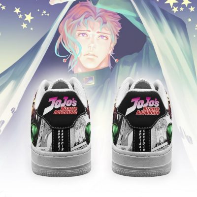 noriaki kakyoin air force sneakers manga style jojos anime shoes fan gift pt06 gearanime 3 - JoJo's Bizarre Adventure Store