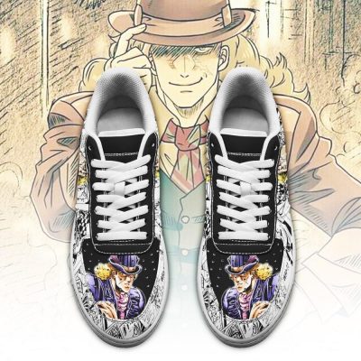 robert speedwagon air force sneakers manga style jojos anime shoes fan gift pt06 gearanime 2 - JoJo's Bizarre Adventure Store
