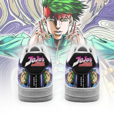 rohan kishibe air force sneakers jojo anime shoes fan gift idea pt06 gearanime 3 - JoJo's Bizarre Adventure Store