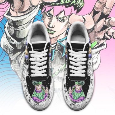 rohan kishibe air force sneakers manga style jojo anime shoes fan gift pt06 gearanime 2 - JoJo's Bizarre Adventure Store