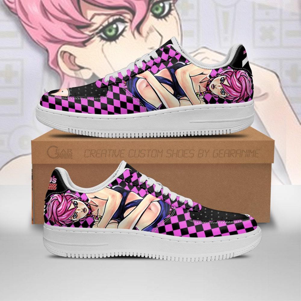 trish una air force sneakers jojos bizarre adventure anime shoes fan gift idea pt06 gearanime - JoJo's Bizarre Adventure Store