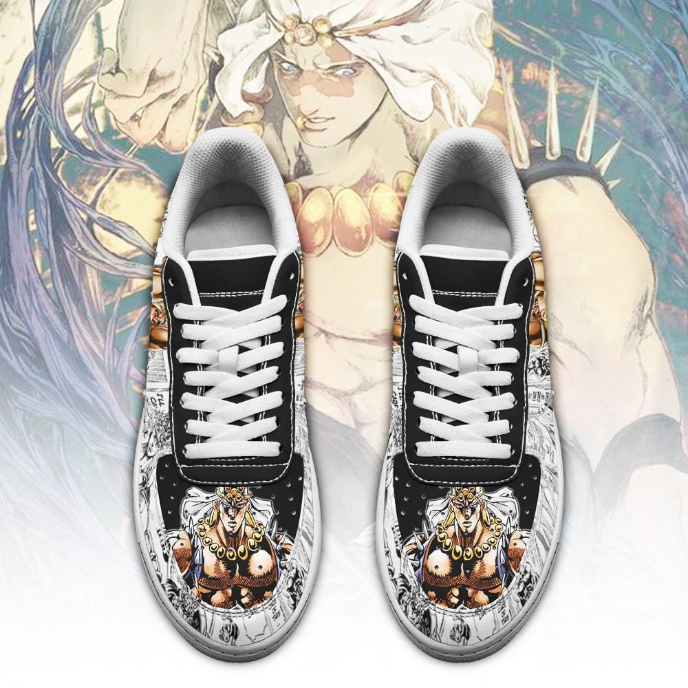 wamuu air force sneakers manga style jojos anime shoes fan gift idea pt06 gearanime 2 - JoJo's Bizarre Adventure Store