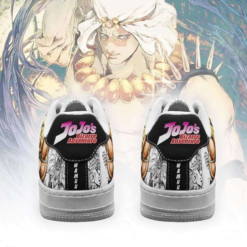 wamuu air force sneakers manga style jojos anime shoes fan gift idea pt06 gearanime 3 - JoJo's Bizarre Adventure Store