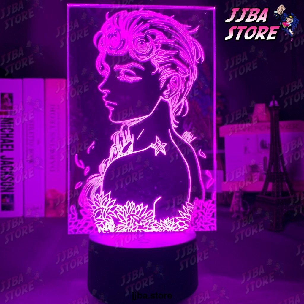Anime Jojos Bizarre Adventure Art Gadget Led Night Light Touch Sensor Colorful Nightlight For Home