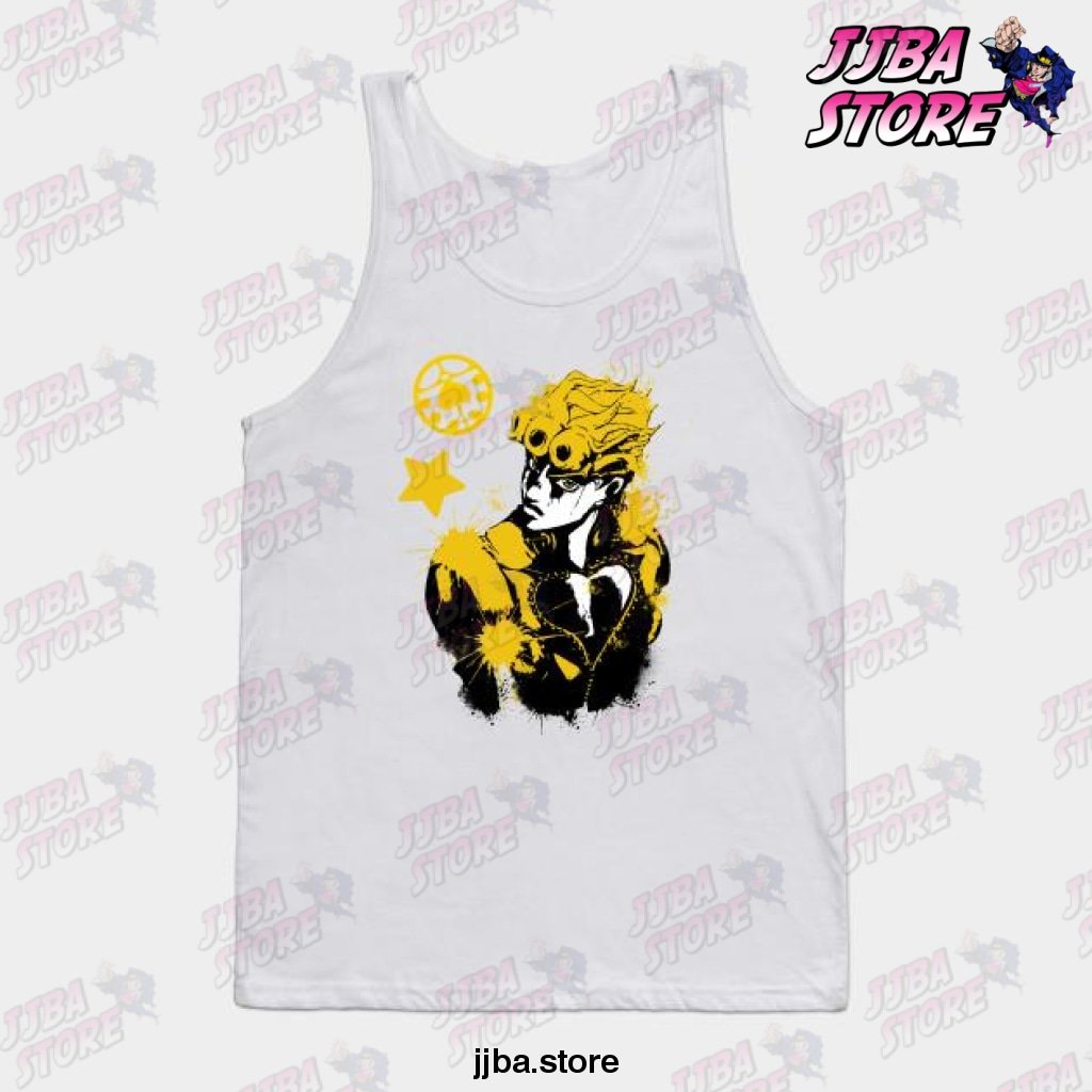 Giorno Jojos Bizarre Adventure Tank Top Gray / Xl