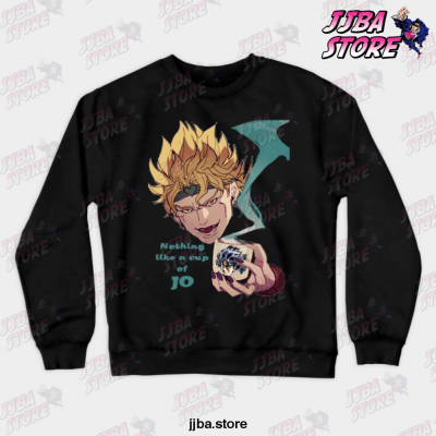 Jjba Cup Of Jo Crewneck Sweatshirt Black / S