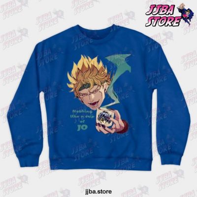 Jjba Cup Of Jo Crewneck Sweatshirt Blue / S