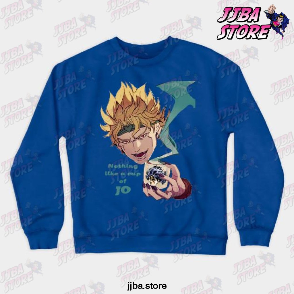 Jjba Cup Of Jo Crewneck Sweatshirt Blue / S