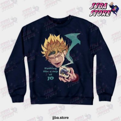 Jjba Cup Of Jo Crewneck Sweatshirt Navy Blue / S