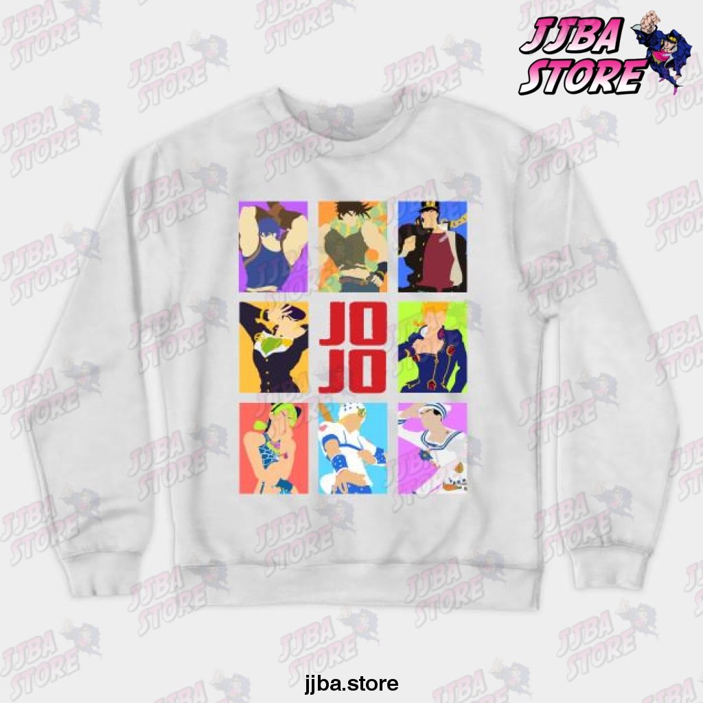 Jojos Bizarre Adventure - Heroes Crewneck Sweatshirt