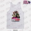 Jojos Bizarre Adventure Stardust Crusaders V1 Tank Top Gray / S