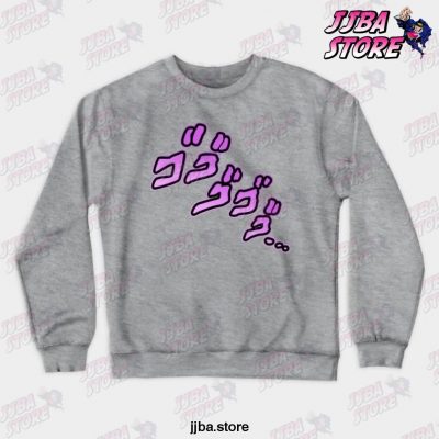 Jojos Menacing Crewneck Sweatshirt Gray / S