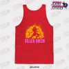 Killer Queen Jojos Bizarre Adventure Tank Top Red / S