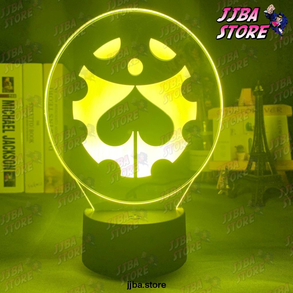 Manga Jojos Bizarre Adventure Logo Design Led Night Light Touch Sensor Colorful Nightlight For Kids