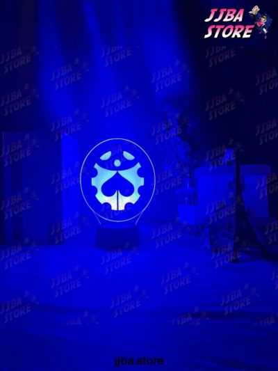 Manga Jojos Bizarre Adventure Logo Design Led Night Light Touch Sensor Colorful Nightlight For Kids