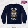 Oh My God Joesph Joestar Crewneck Sweatshirt Navy Blue / S