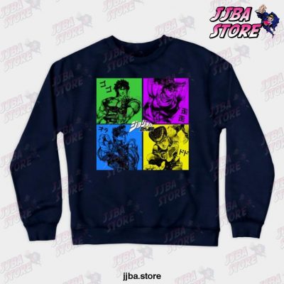 Phantom Tendency Stardust Is Unbreakable Crewneck Sweatshirt Navy Blue / S
