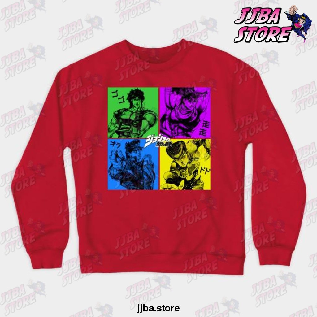 Phantom Tendency Stardust Is Unbreakable Crewneck Sweatshirt Red / S