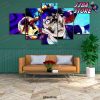 Wall Art Home Decoration Fight Jojo Bizarre Adventure Canvas 5 Piece Paintings Pictures Hd Prints